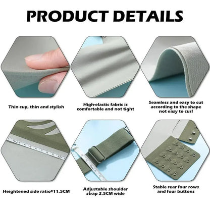 PACK OF 3 Powerful Push-Up Seamless Bra