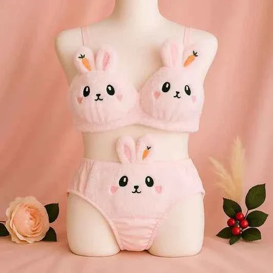 Premium Quality Cartoon Bra Set!